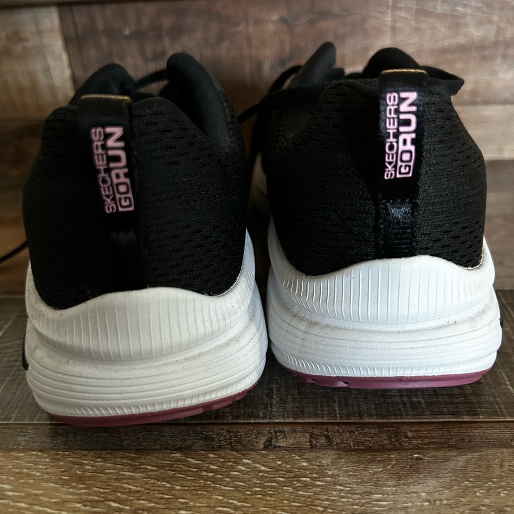 Skechers All-Black Athletic Shoes - Picture 3 of 5